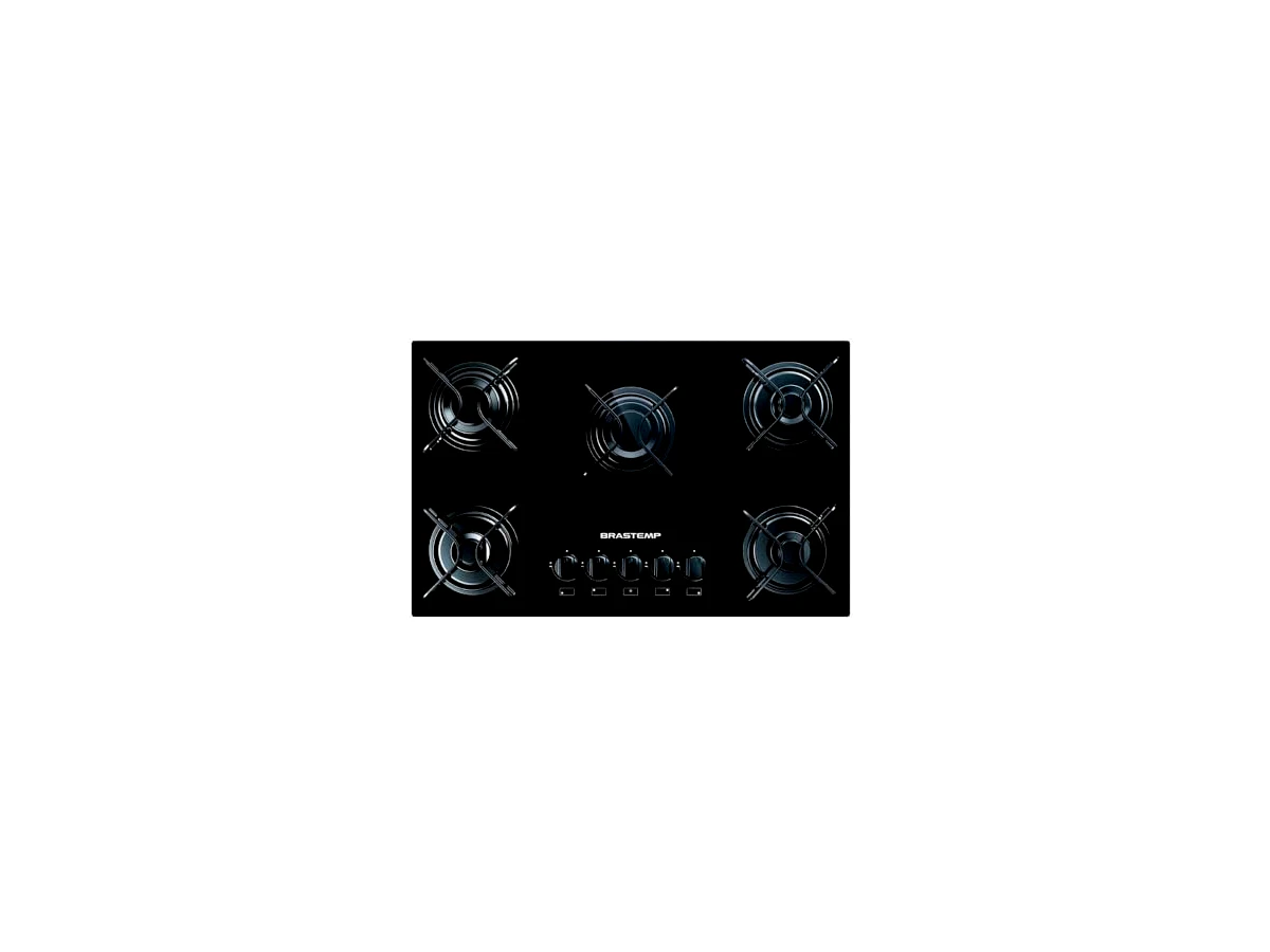 Cooktop a Gás Brastemp BDD75AE com Vidro