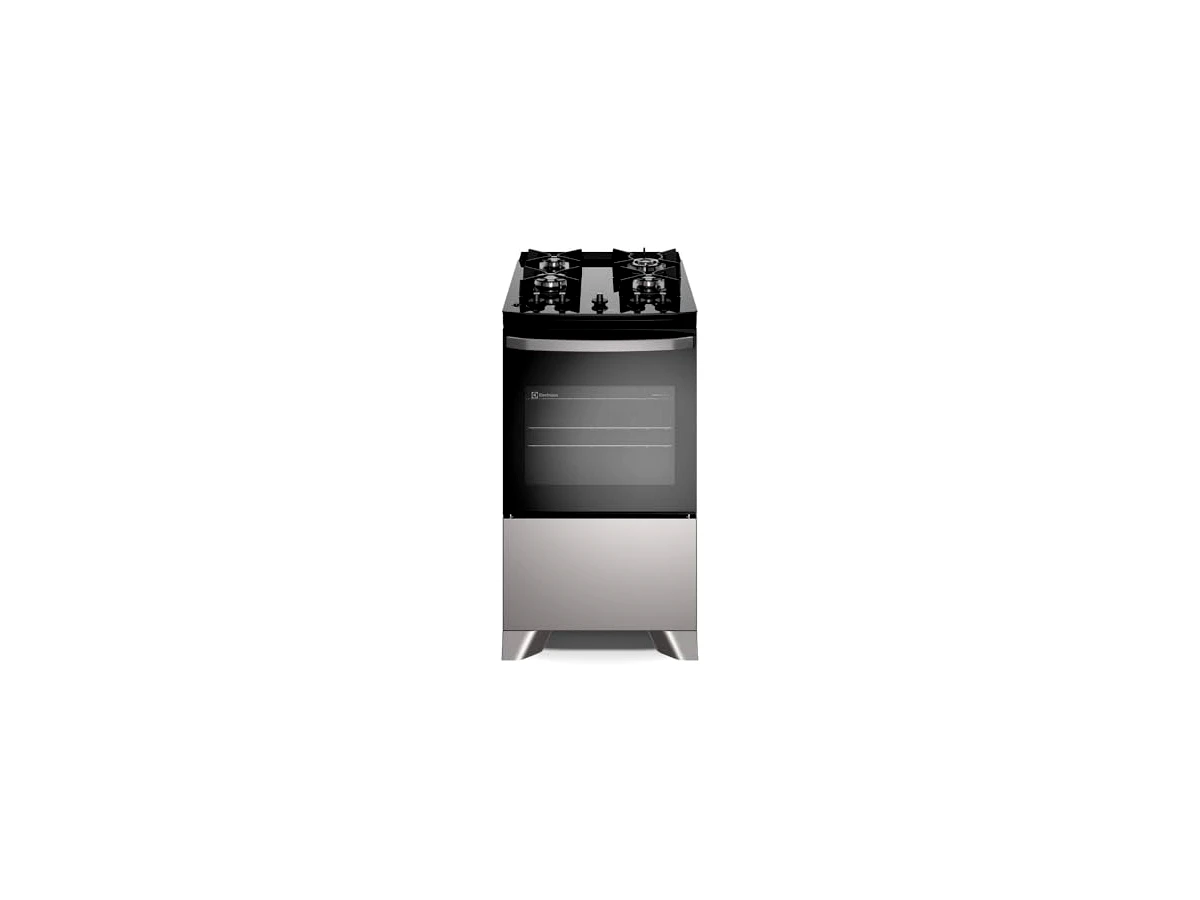 Fogão de Piso 4 Bocas Electrolux Cinza
