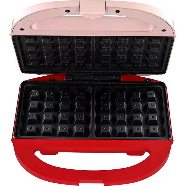 Máquina de Waffle Cadence 750W Duet WAF200