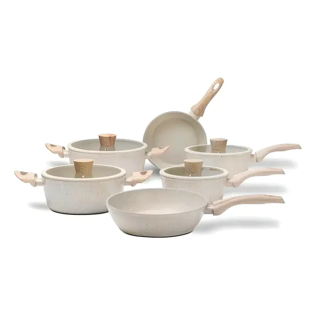 Jogo de Panelas Brinox Cerâmica 6 Peças Ceramic